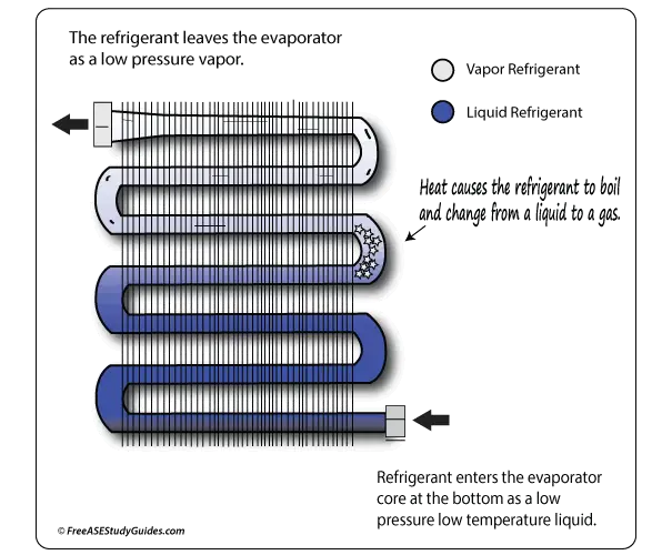 Evaprator core.