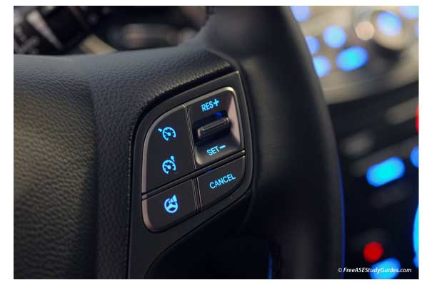 Cruise Control Steering Wheel Controls