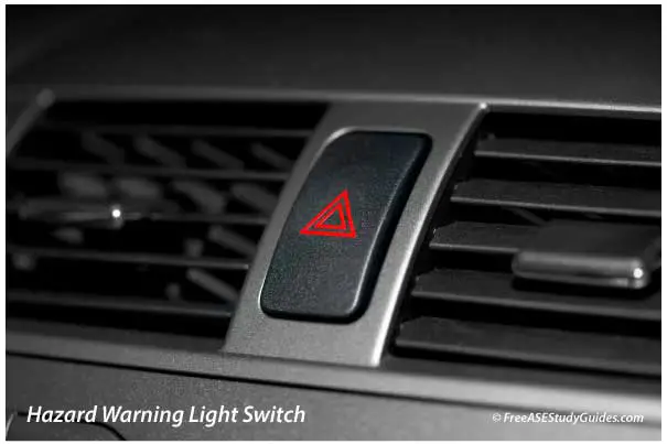 Hazard Warning Light Switch