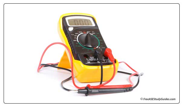 DMM voltage meter