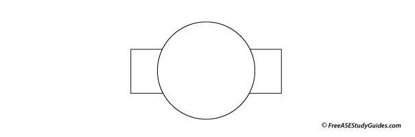 Automotive electrical symbol