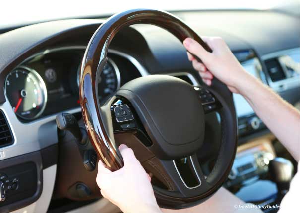 Steering control during a nose dive.